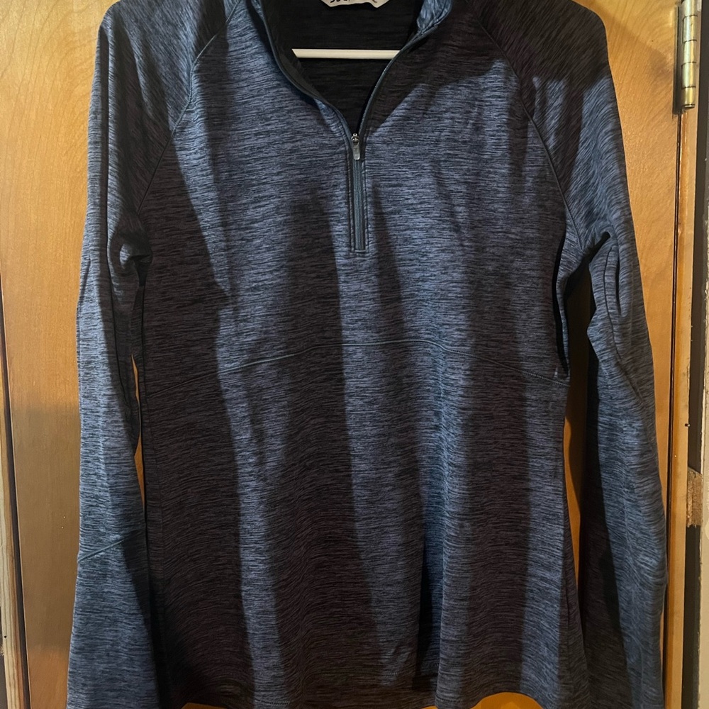 DSG Heathered Dark Gray Quarter-Zip Pullover
